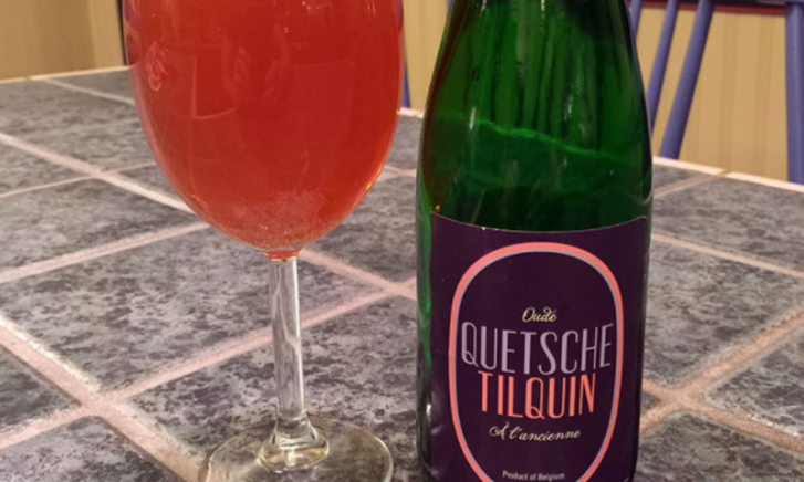 Oude Quetsche op tafel